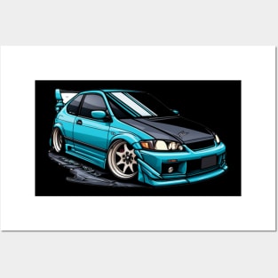 Honda Civic Posters and Art